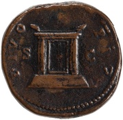 Sestertius - Antoninus Pius Divus DIVO PIO S C, Rome, 161 reverse image