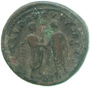Sestertius - Lucius Verus and Marcus Aurelius CONCORD AVGVSTOR TR P COS II S C, Rome, 161 reverse image