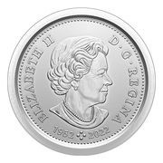 5 Cents In the name of Elizabeth II; Beaver obverse image