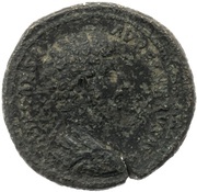 Sestertius - Lucius Verus and Marcus Aurelius TR POT COS II S C obverse image