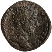 Sestertius - Lucius Verus and Marcus Aurelius CONCORD AVGVSTOR TR P II COS II S C obverse image