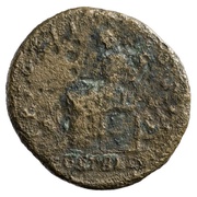 Sestertius - Lucius Verus TR POT II COS II S C FORT RED; Fortuna, Rome, 161-162 reverse image