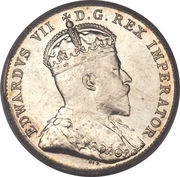 10 Cents - Edward VII obverse image