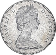 10 Cents - Elizabeth II Confederation- 80% obverse image