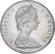 10 Cents - Elizabeth II Confederation- 50% obverse image