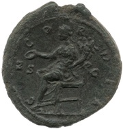 As - Lucilla CONCORDIA S C; Concordia, Rome, 164-169 reverse image