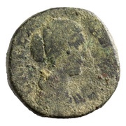 Sestertius - Lucilla FECVNDITAS S C; Fecunditas obverse image