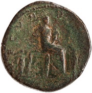 Sestertius - Lucilla FECVNDITAS S C; Fecunditas, Rome, 164-169 reverse image