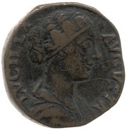 Sestertius - Lucilla HILARITAS S C; Hilaritas obverse image