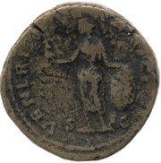 Sestertius - Lucilla VENERI GENETRICI S C; Venus, Rome, 164-169 reverse image