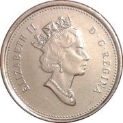 10 Cents - Elizabeth II 3rd portrait obverse image