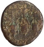 Sestertius - Lucius Verus and Marcus Aurelius TR POT VI IMP IIII COS II S C, Rome, 166 reverse image