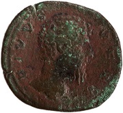 Sestertius - Lucius Verus Divus CONSECRATIO S C obverse image