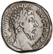 Sestertius - Marcus Aurelius FIDES EXERCITVVM COS III S C; Fides and Victory obverse image