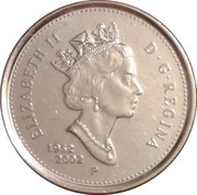 10 Cents - Elizabeth II Golden Jubilee obverse image