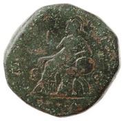 Sestertius - Marcus Aurelius IMP VI COS III S C; Roma, Rome, 171-172 reverse image