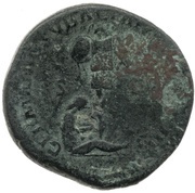 Sestertius - Marcus Aurelius GERMANIA SVBACTA IMP VI COS III S C; Germania, Rome, 172-173 reverse image