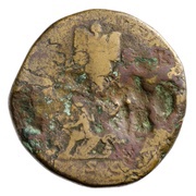 Sestertius - Marcus Aurelius GERMANICO AVG IMP VI COS III S C, Rome, 172-173 reverse image