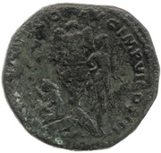 Sestertius - Marcus Aurelius GERMANICO AVG IMP VI COS III S C, Rome, 172-173 reverse image