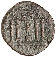 Sestertius - Marcus Aurelius IMP VI COS III S C RELIG AVG; Mercury, Rome, 172-173 reverse image