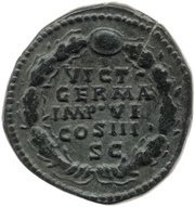 Sestertius - Marcus Aurelius VICT GER (A) IMP VI COS III S C, Rome, 172-173 reverse image