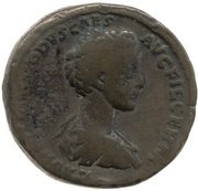Sestertius - Commodus LIBERALITAS AVG S C obverse image