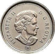 10 Cents - Elizabeth II 4th portrait with RCM logo obverse image