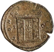 Sestertius - Faustina the Younger CONSECRATIO S C, Rome, 176-180 reverse image