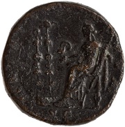Sestertius - Faustina the Younger MATRI CASTRORVM S C, Rome, 176-180 reverse image