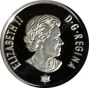10 Cents - Elizabeth II Our home and native land; silver obverse image