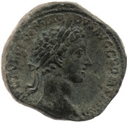 Sestertius - Commodus TR P II COS P P S C DE SARM obverse image