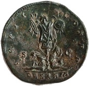 Sestertius - Commodus TR P II COS P P S C DE SARM, Rome, 177 reverse image