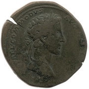Sestertius - Commodus TR P II COS P P S C DE SARMATIS obverse image