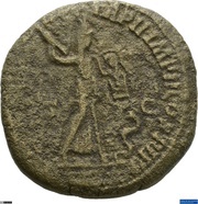 Sestertius - Commodus TR P II IMP II COS P P S C IVNONI SISPITAE; Juno Sospita, Rome, 177 reverse image