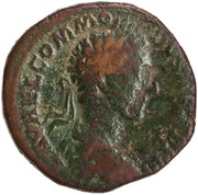 Sestertius - Commodus LIBERTAS AVG IMP II COS P P S C; Libertas obverse image