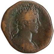 Sestertius - Commodus VOTA PVBLICA IMP II COS P P S C obverse image