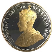 10 Cents - George V, Posthume 1936 Dot obverse image