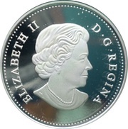 10 Cents - Elizabeth II Colored obverse image