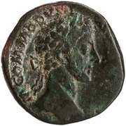 Sestertius - Commodus LIBERALITAS AVG P M TR P V IMP IIII COS III P P S C; Liberalitas obverse image
