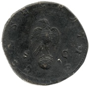 Sestertius - Marcus Aurelius Divus CONSECRATIO S C, Rome, 180 reverse image