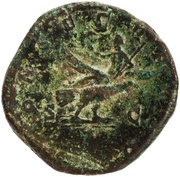 Sestertius - Marcus Aurelius Divus CONSECRATIO S C, Rome, 180 reverse image