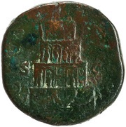Sestertius - Marcus Aurelius Divus CONSECRATIO S C, Rome, 180 reverse image