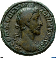 Sestertius - Commodus LIB AVG IIII TR P VI IMP IIII COS III P P S C; Liberalitas obverse image
