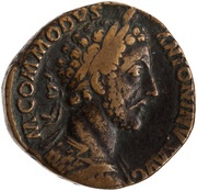 Sestertius - Commodus LIB AVG IIII TR P VI IMP IIII COS III P P S C; Liberalitas obverse image