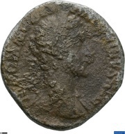 Sestertius - Commodus LIBERTAS AVG TR P VI IMP IIII COS III P P S C; Libertas obverse image