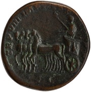 Sestertius - Commodus TR P VIII IMP VI COS IIII P P S C, Rome, 183 reverse image