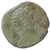 Sestertius - Commodus TR P VIIII IMP VI COS IIII P P S C; Apollo obverse image