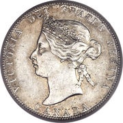 25 Cents - Victoria obverse image