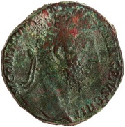 Sestertius - Commodus VICT BRIT P M TR P X IMP VII COS IIII P P S C; Victory obverse image