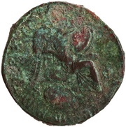 Sestertius - Commodus VICT BRIT P M TR P X IMP VII COS IIII P P S C; Victory, Rome, 184-185 reverse image